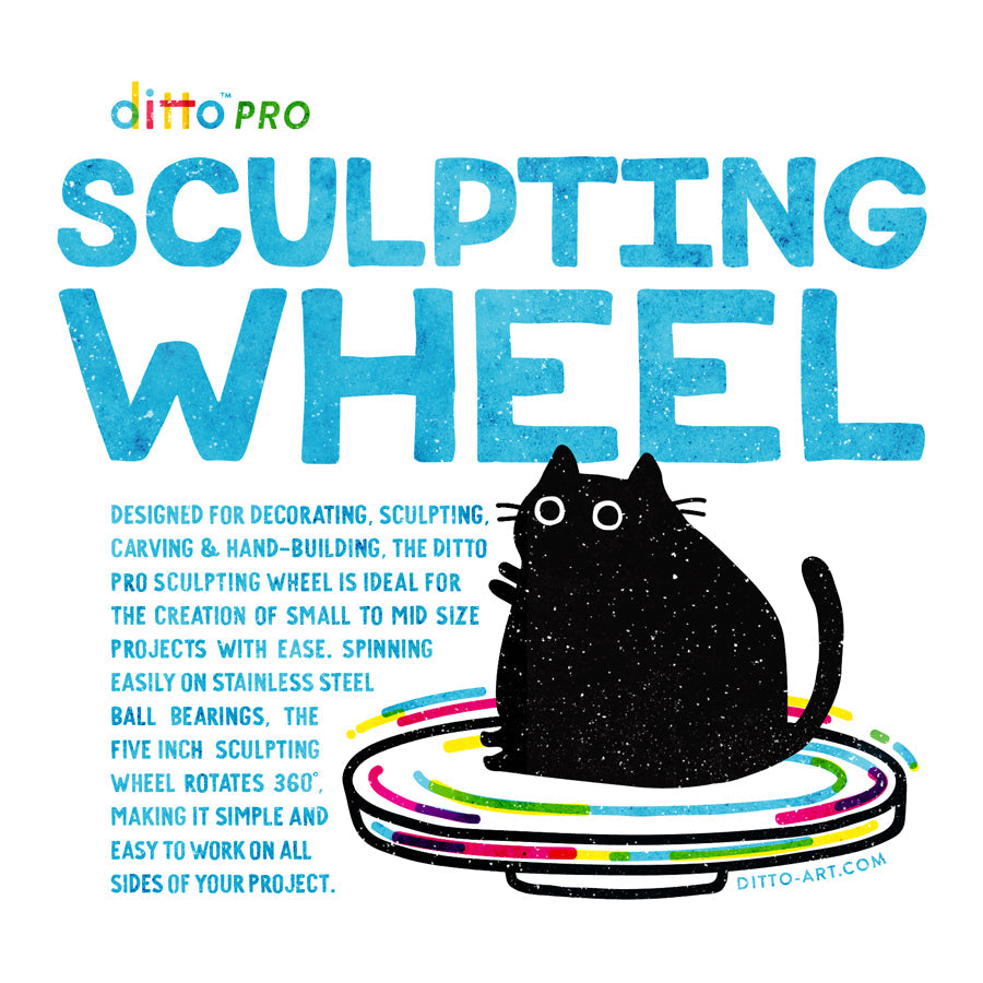 Ditto Pro Sculpting Wheel - Art Studio